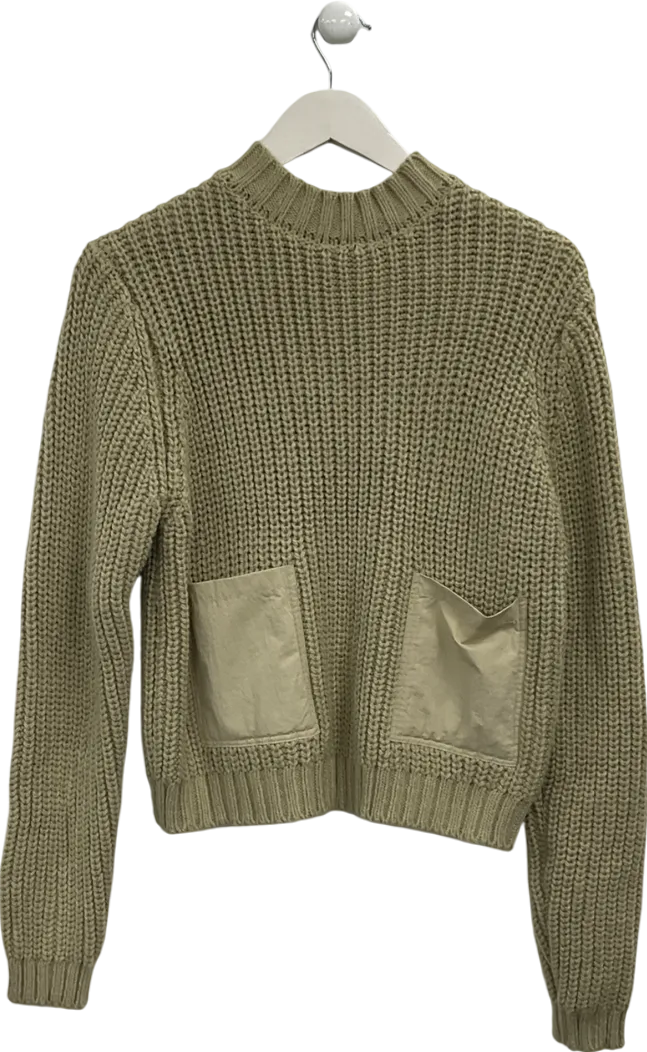 ZARA Beige Knitted Sweater UK M