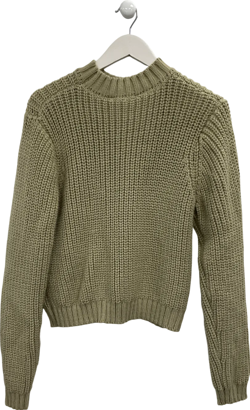 ZARA Beige Knitted Sweater UK M
