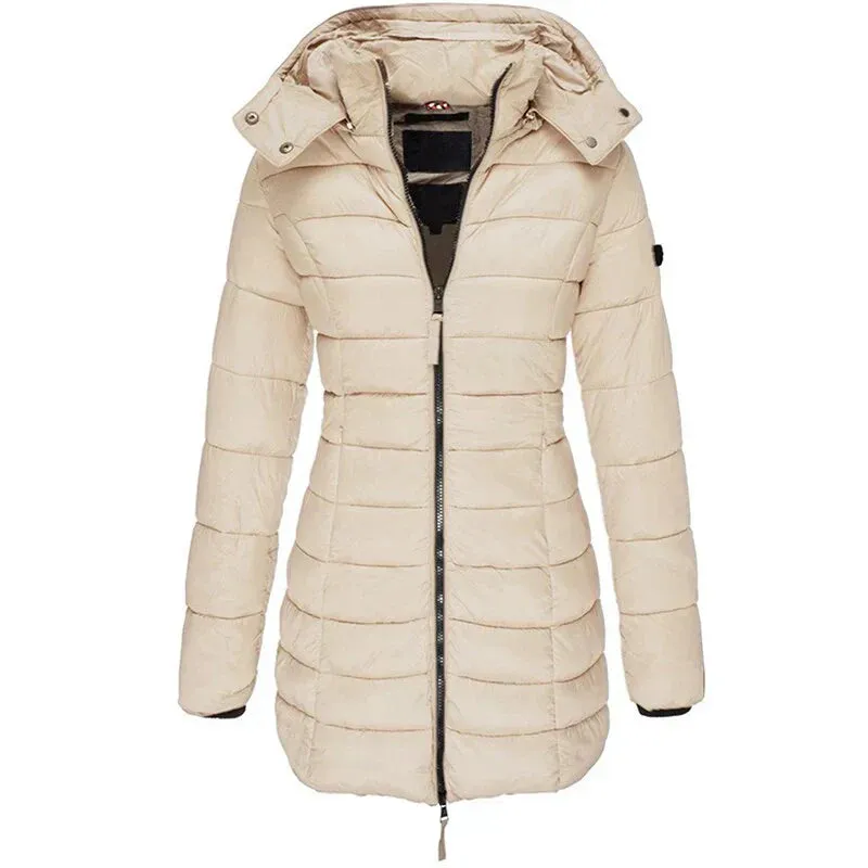 Zara hooded down jacket